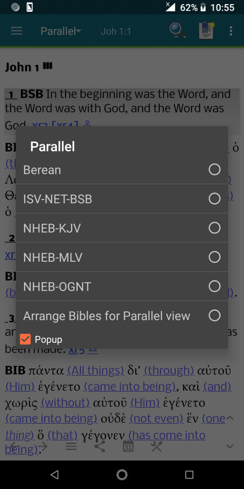 Named parallel list